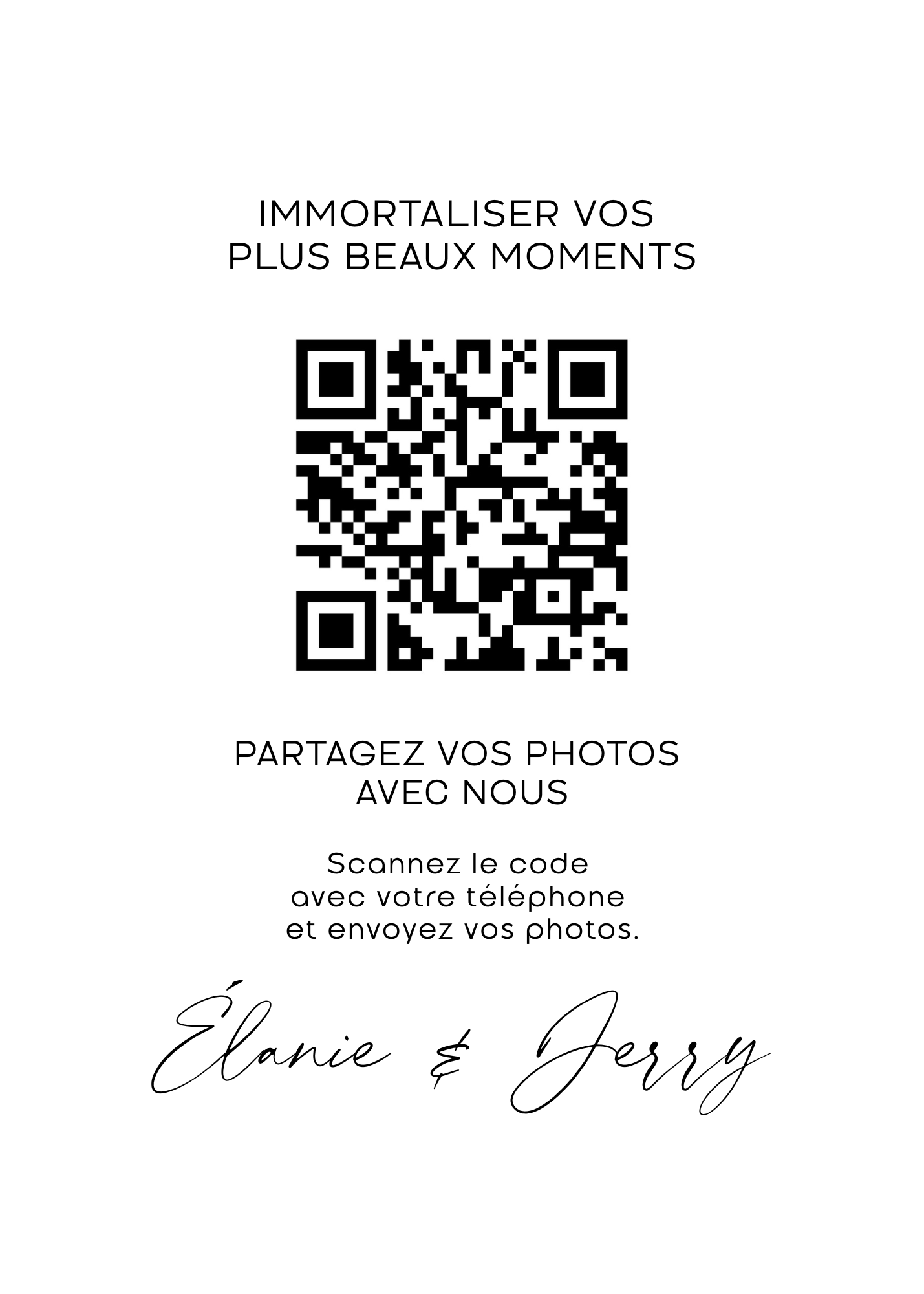 Cartons avec code QR